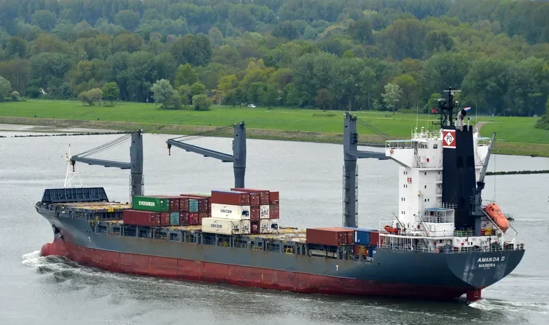 AMANDA D Container Ship IMO 9217565 photo 3