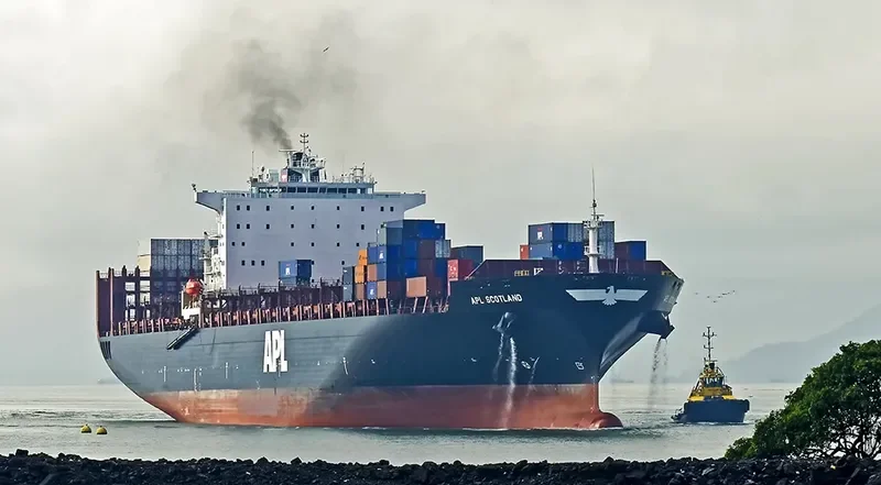 APL SCOTLAND Container Ship IMO 9218662