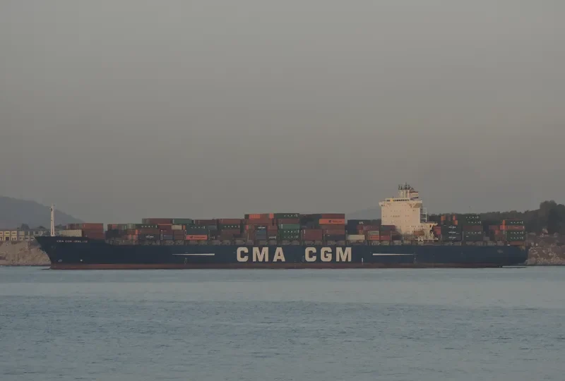 CMA CGM BERLIOZ Container Ship IMO 9222297 photo 2