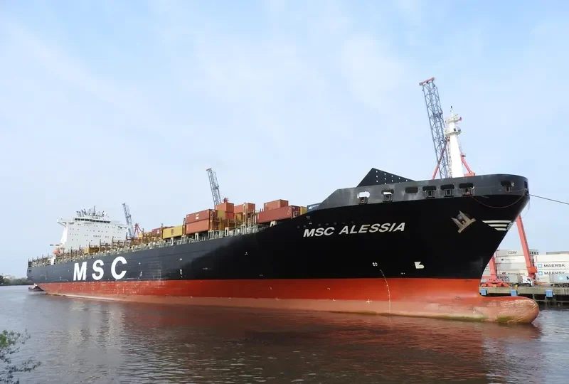 MSC ALESSIA Container Ship IMO 9225653 photo 2