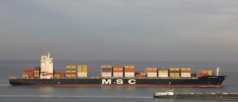 MSC VAISHNAVI R. Container Ship IMO 9227340