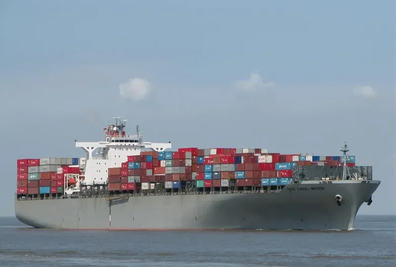 SUEZ CANAL Container Ship IMO 9230311