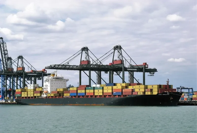 MSC ENGLAND Container Ship IMO 9232890