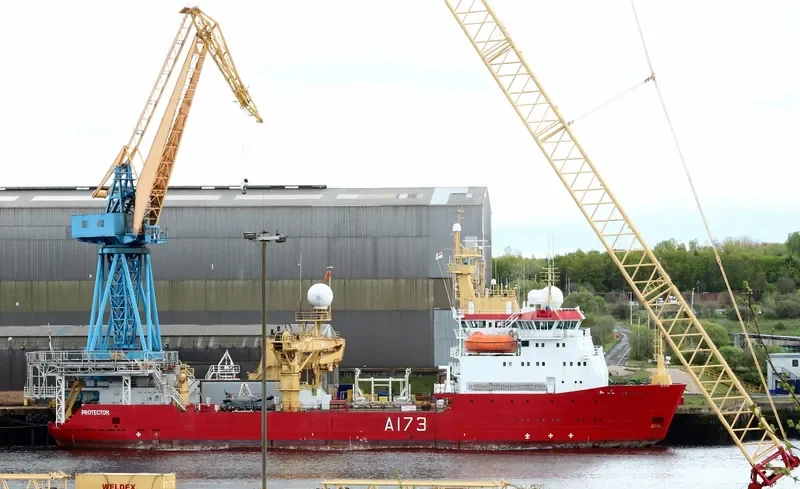HMS PROTECTOR General Cargo IMO 9233997