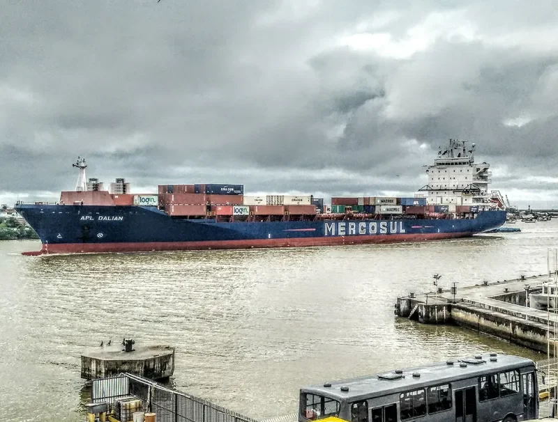 MERCOSUL GUARANI Container Ship IMO 9234135