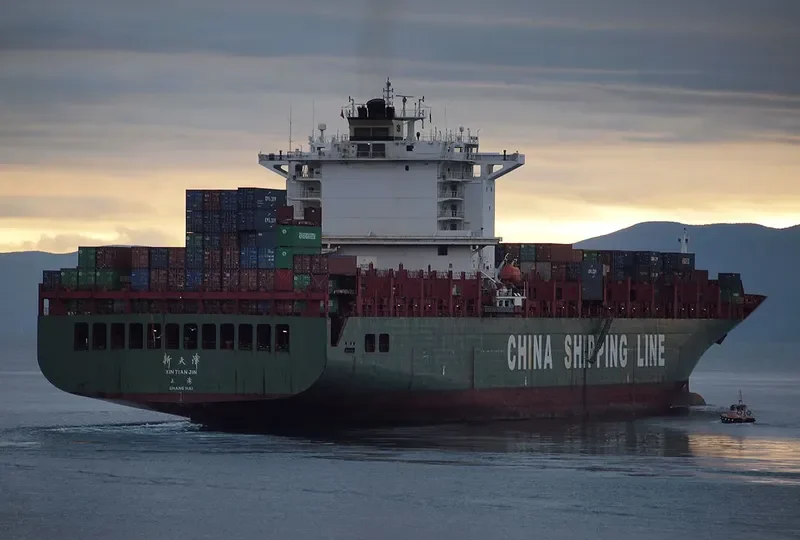 XIN TIAN JIN Container Ship IMO 9234343