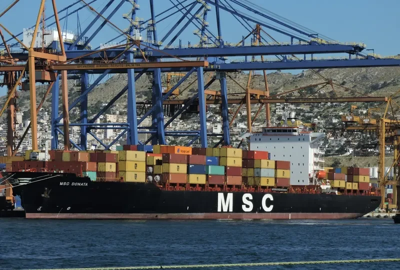 MSC DONATA Container Ship IMO 9237151 photo 2