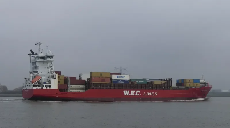 WEC VERMEER Container Ship IMO 9237371