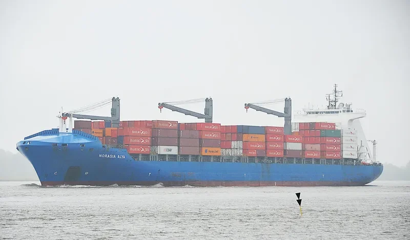FESCO DALNEGORSK Container Ship IMO 9237486 photo 9