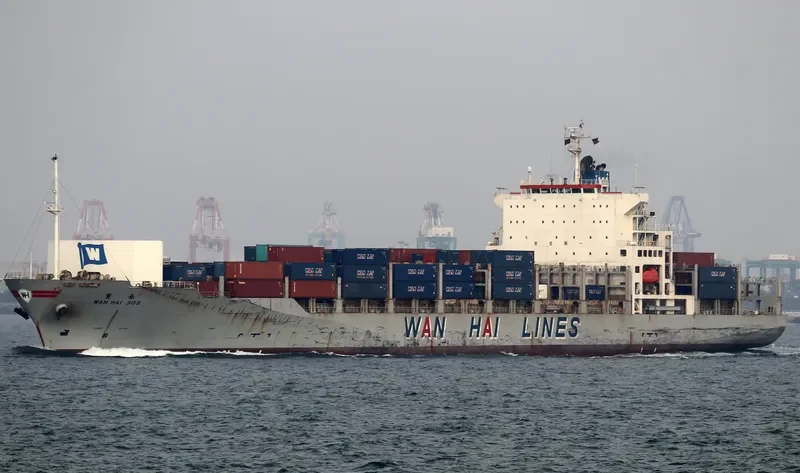 WAN HAI 303 Container Ship IMO 9238179 photo 2