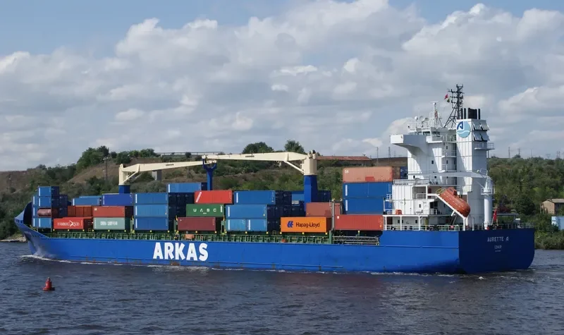 AURETTE A Container Ship IMO 9242285