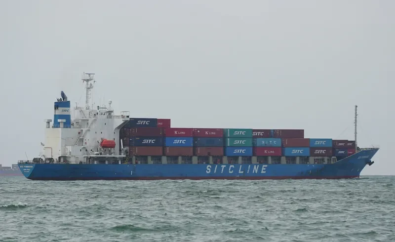 SITC PYEONGTAEK Container Ship IMO 9245043 photo 2