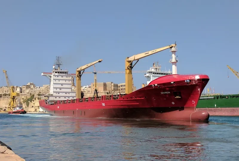 MAREN Container Ship IMO 9245677