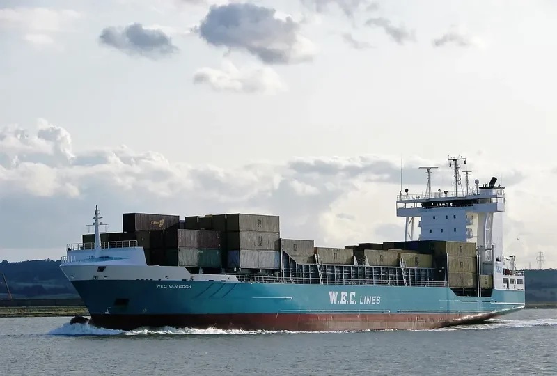 WEC VAN GOGH Container Ship IMO 9246566 photo 9