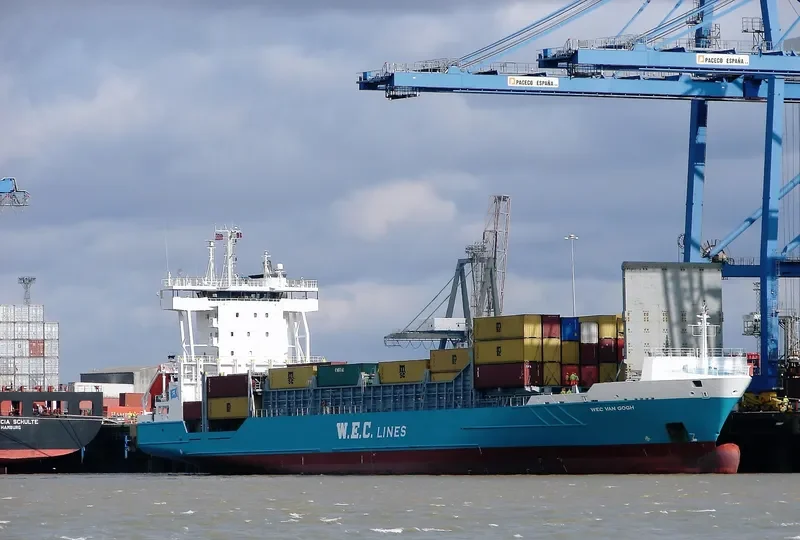 WEC VAN GOGH Container Ship IMO 9246566 photo 10