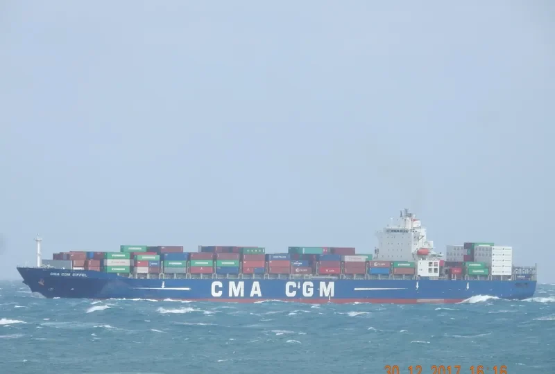CMA CGM EIFFEL Container Ship IMO 9248112 photo 2
