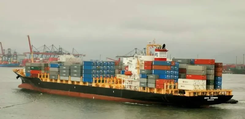 STRAIT MAS Container Ship IMO 9252369