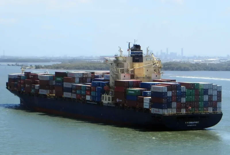 SINGAPORE Container Ship IMO 9256224