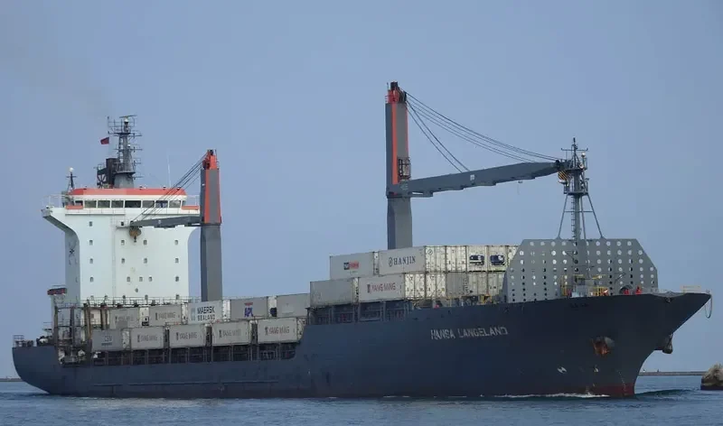 SSL GANGA Container Ship IMO 9256406