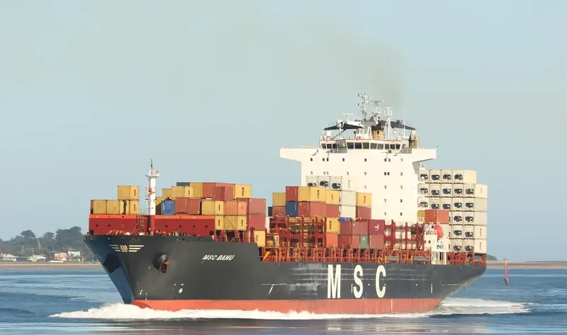 MSC BANU Container Ship IMO 9263332