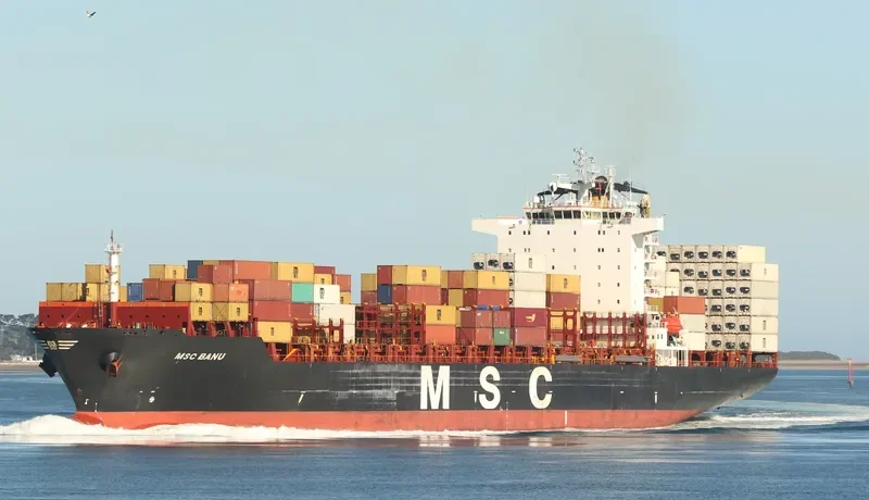 MSC BANU Container Ship IMO 9263332 photo 2
