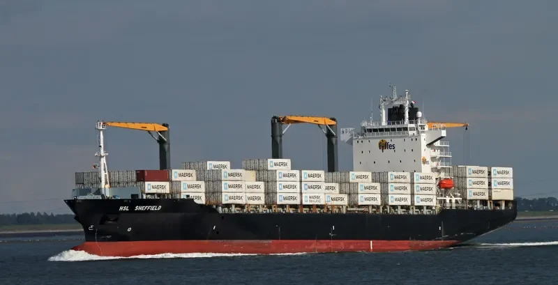 SHEFFIELD Container Ship IMO 9275024