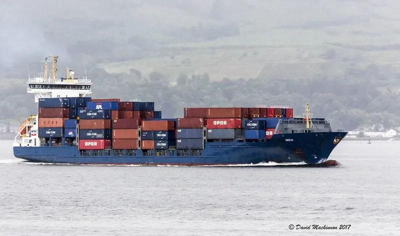 FESCO MAGADAN Container Ship IMO 9287699 photo 5