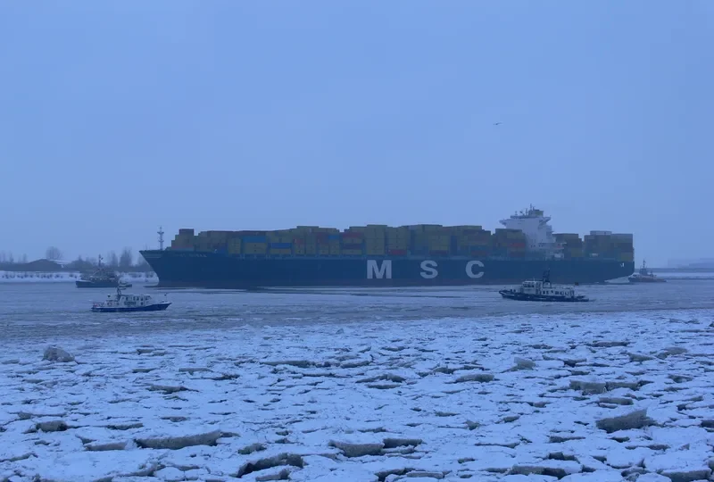 MSC BUSAN Container Ship IMO 9289087