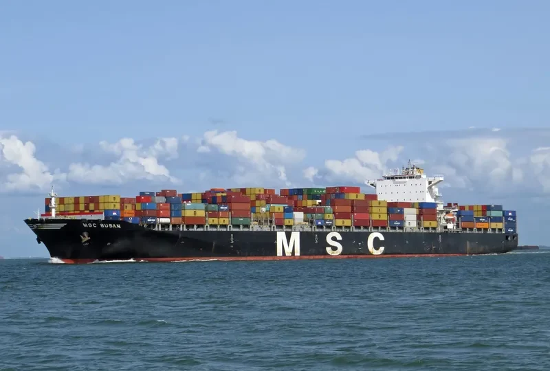 MSC BUSAN Container Ship IMO 9289087 photo 2