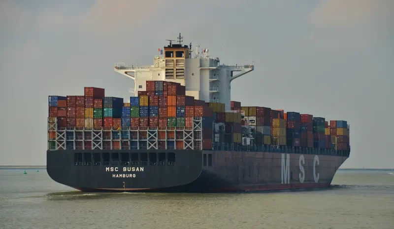 MSC BUSAN Container Ship IMO 9289087 photo 9