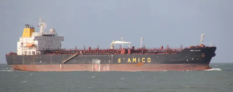 HIGH VALOR Tanker IMO 9289738