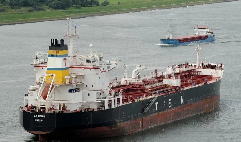 ARTEMIS Tanker IMO 9291640