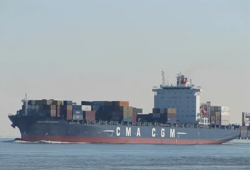CMA CGM AMERICA Container Ship IMO 9295971 photo 4