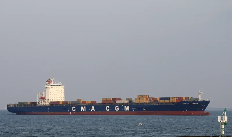 CMA CGM AMERICA Container Ship IMO 9295971 photo 6