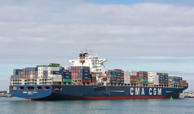 CMA CGM TOSCA Container Ship IMO 9299783