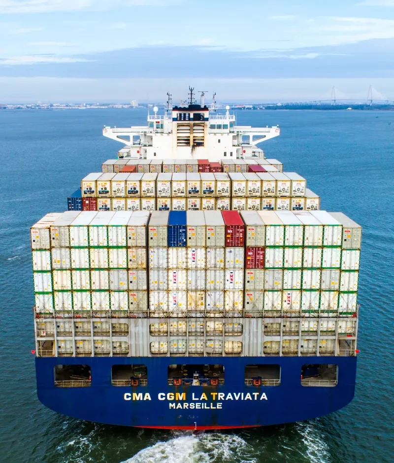CMA CGM LA TRAVIATA Container Ship IMO 9299795 photo 3