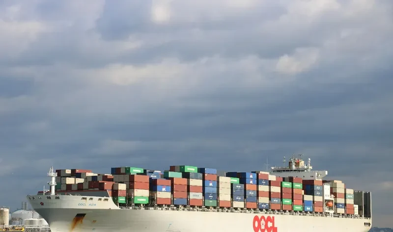 OOCL ASIA Container Ship IMO 9300790