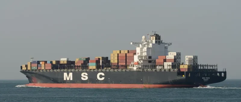 MSC PARIS Container Ship IMO 9301483