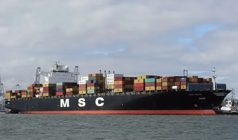 MSC PARIS Container Ship IMO 9301483 photo 9