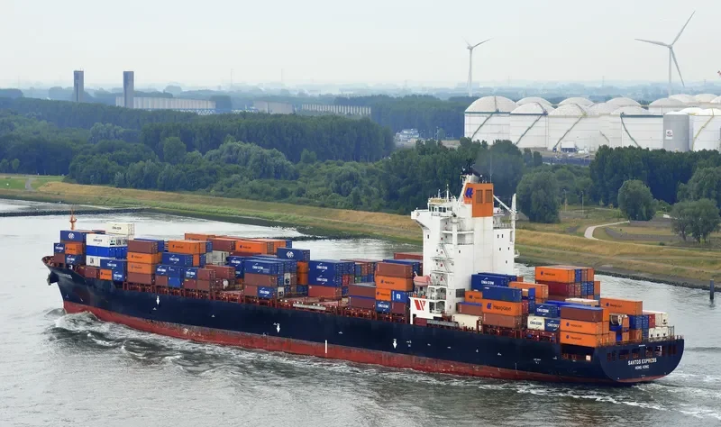 SEASPAN SANTOS Container Ship IMO 9301835
