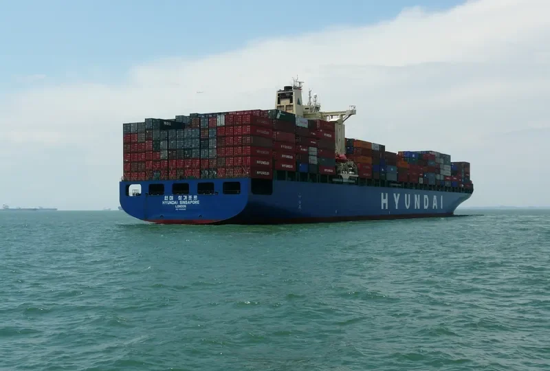 HYUNDAI SINGAPORE Container Ship IMO 9305685