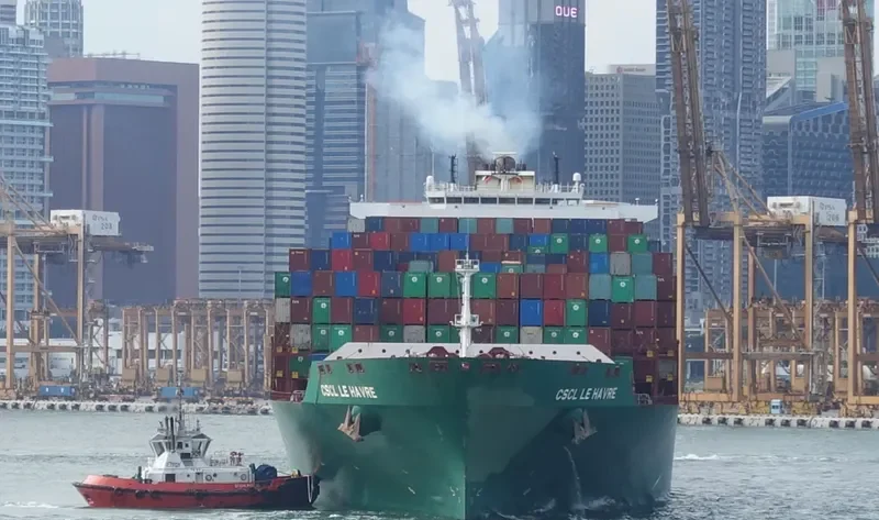 LE HAVRE Container Ship IMO 9307243