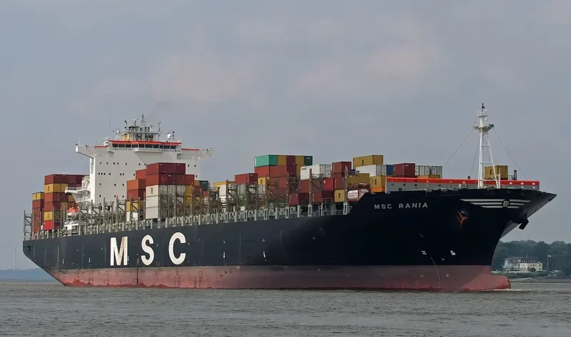 MSC RANIA Container Ship IMO 9309447