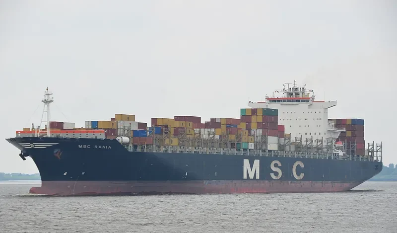 MSC RANIA Container Ship IMO 9309447 photo 2