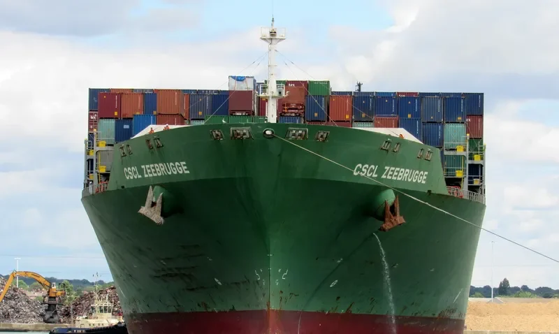 CSCL ZEEBRUGGE Container Ship IMO 9314234 photo 7