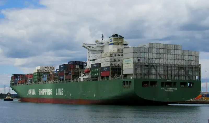 CSCL ZEEBRUGGE Container Ship IMO 9314234 photo 9