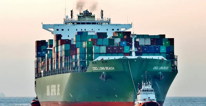 CSCL LONG BEACH Container Ship IMO 9314258