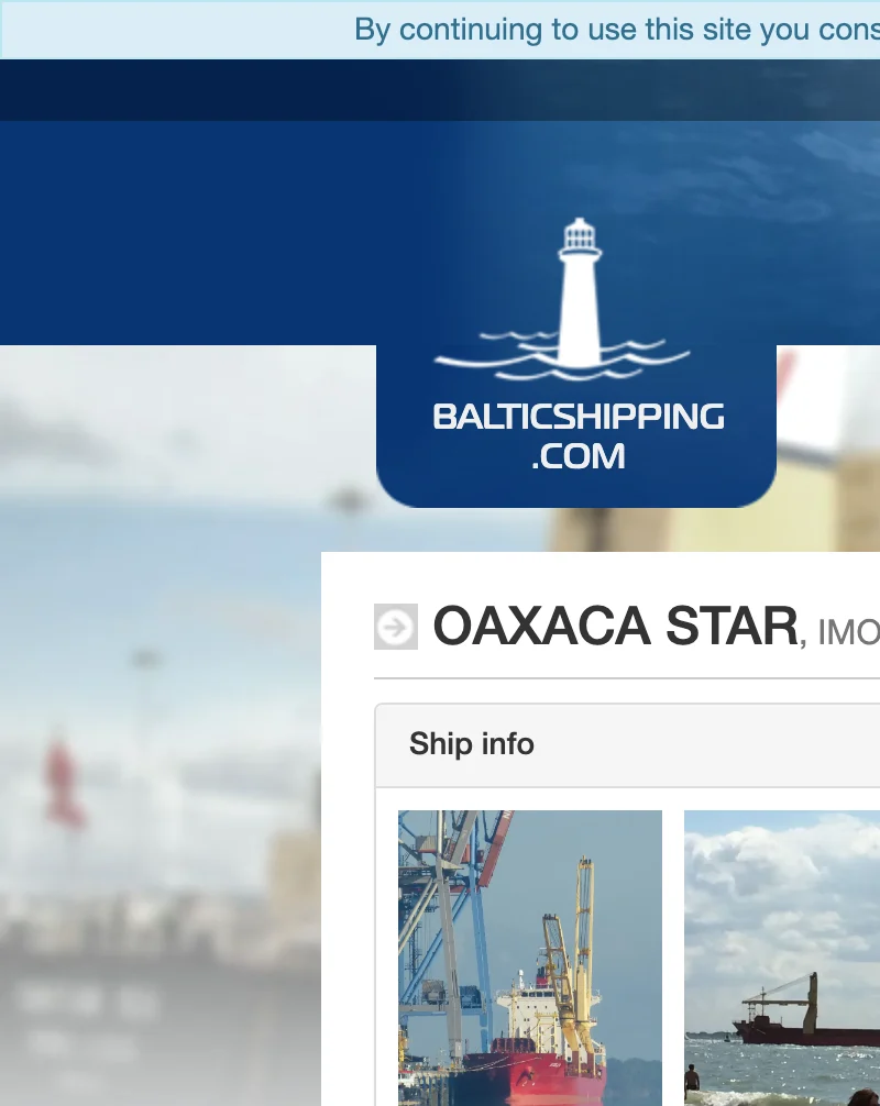 OAXACA STAR General Cargo IMO 9314363
