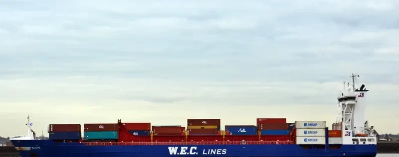 WEC DE HOOGH Container Ship IMO 9315018