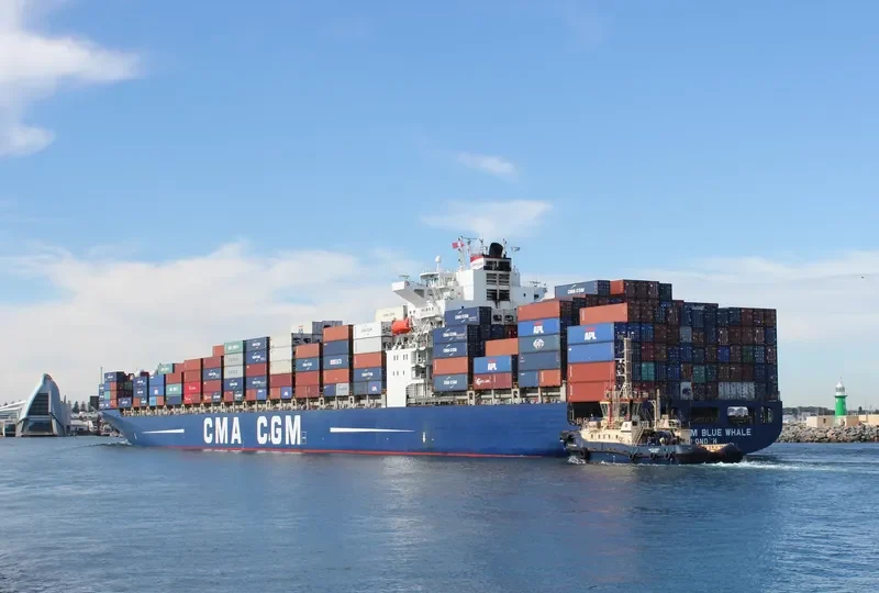 CMA CGM BLUE WHALE Container Ship IMO 9317963 photo 5